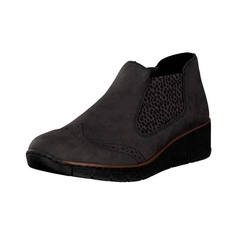 Botas Chelsea Rieker 537Z3-45 Para Mulher - Cinzentas